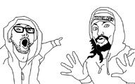 artist:thenarfroots bald meme scythelord selfie streamer:jabroni_mike streamer:joel // 830x520 // 116.3KB