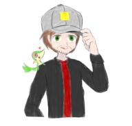 artist:Roveria pokemon snivy streamer:vinny // 612x585 // 197.1KB