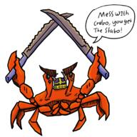 artist:Azacado game:Fight_Crab streamer:joel // 826x826 // 344.3KB