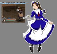 artist:ianclapcb game:ps2_budget_titles maid streamer:vinny // 2200x2090 // 1.2MB
