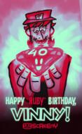 anniversary artist:SCREENONYMOUS birthday diamond ruby streamer:vinny // 656x1080 // 789.9KB
