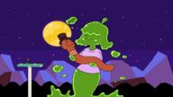 artist:capnsdraw game:mario's_mystery_meat meat slime_girl sponge streamer:vinny // 1574x889 // 56.6KB