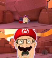 Bobby_Hill King_of_the_Hill artist:LJPhil bob-omb bobby game:paper_mario_the_origami_king hank_hill photoshop streamer:vinny // 1418x1590 // 1.6MB