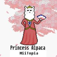 alpaca artist:TheGrandmaster game:miitopia streamer:vinny // 1000x1000 // 20.6KB