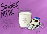 artist:InternetKraken bugs milk spider streamer:vinny v-dub // 840x610 // 344.5KB
