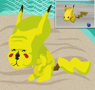 artist:gumbubble101 game:pokemon_snap pikachu streamer:vinny // 1500x1415 // 2.9MB