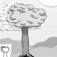 artist:woody cap game:game_&_wario miiverse_sketch streamer:vinny tree // 800x800 // 441.8KB