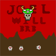 brb streamer:joel vargskelethor_mushroom // 128x128 // 2.3KB