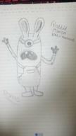 artist:orfeous game:Mario_+_Rabbids rabbit_minion streamer:vinny // 1080x1920 // 3.4MB