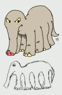artist:cubern elephant game:game_&_wario streamer:vinny // 330x501 // 24.8KB