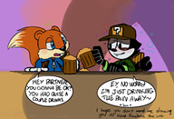 artist:chaoticpochi conker felix_the_cat game:conker's_bad_fur_day streamer:vinny // 2047x1405 // 1.3MB