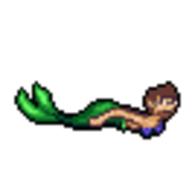 artist:shugarshock game:GremlinOS mermaid streamer:revscarecrow // 66x61 // 3.3KB