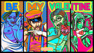Slime_Champ artist:ocoto champ ralph_bluetawn shrimp_vendor slime_girl sponge streamer:vinny valentines_day // 1280x720 // 558.1KB
