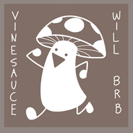 animated brb mushroom // 750x750 // 209.3KB
