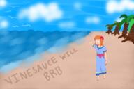 artist:vinchvolt beach brb game:link's_awakening game:the_legend_of_zelda marin streamer:vinny // 2500x1667 // 3.8MB