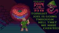 artist:extrabully cacodemon doom_guy game:doom streamer:joel vargshroom // 1600x900 // 44.8KB