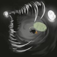 anglerfish artist:PuckSpark game:outer_wilds streamer:vinny // 2000x2000 // 1.8MB