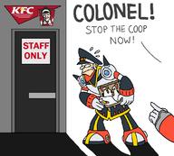 KFC artist:jwalnut chicken colonel game:mega_man_x4 streamer:vinny zero // 1098x987 // 49.3KB