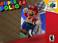 game:super_mario_64 mario streamer:joel wheelchair // 1450x1080 // 2.2MB