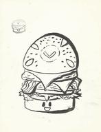 artist:blood_war burger hi ink line_art streamer:vinny // 737x960 // 51.3KB