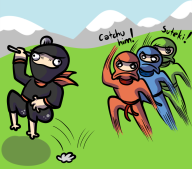artist:averagehanzo game:ninja_golf streamer:joel // 850x750 // 240.0KB