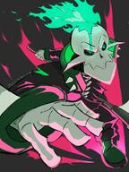 artist:psychichutopiacourage jaw_bone monkey_wrench streamer:joel // 540x720 // 473.2KB