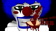 blood_bagel brb clown red_vox streamer:vinny vinesauce // 2200x1237 // 307.6KB