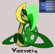 artist:moeika green pokemon streamer:vinny // 1125x1112 // 300.1KB