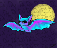 artist:shinyspyro bat dos_madness dracula spooky streamer:joel // 713x600 // 298.8KB