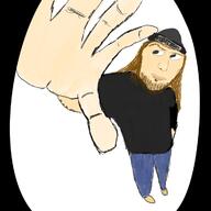 artist:MrLupin fisheye fisheye_lens self_portrait streamer:joel // 720x720 // 98.7KB