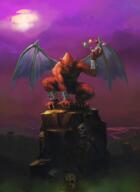 Red_Arremer artist:CypressD firebrand game:demon's_crest streamer:vinny // 674x924 // 655.0KB