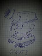 artist:Kardo doodle game:miitopia scoot streamer:vinny tank tank_scoot // 500x666 // 39.1KB