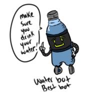 artist:Tinyduck stay_hydrated_bot streamer:vinny water // 584x573 // 103.1KB