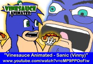 sanic streamer:vinny vinesauce vinesauce_animated // 640x441 // 67.8KB