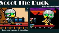 artist:chinchilla_paladin game:duck_game scoot streamer:vinny // 640x368 // 57.2KB