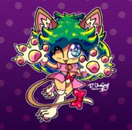 Moe_Nekomimi artist:akumanorobin catgirl game:game_tengoku sega_saturn streamer:vinny // 914x900 // 1.4MB
