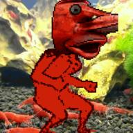 Goblinpls Shrimp247 animated artist:JuicyShrimpMeat pogchamp shrimp streamer:vinny // 448x448 // 868.4KB
