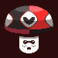 artist:ddooby black jenshroom pixel_art red streamer:umjammerjenny vineshroom // 450x450 // 9.6KB