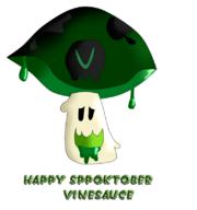 Halloween artist:kayember streamer:vinny vinesauce vineshroom // 752x800 // 149.2KB