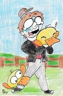 Grab_Bag_Gamble artist:ThatRandomAlix duck game:Hungry_Ducks streamer:vinny traditional_art // 1471x2235 // 1.5MB