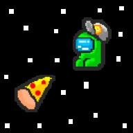 artist:Earth-Leaden64 game:Among_Us pixel_art pizza streamer:vinny // 1024x1024 // 274.7KB