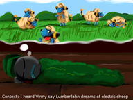 artist:lizzaroro game:pokemon game:tomodachi_life lumberjahn mareep streamer:vinny // 800x600 // 317.6KB
