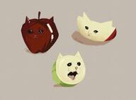 apple artist:LatterBug cat game:weird_ai meme streamer:vinny // 2000x1471 // 219.3KB