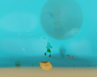 game:majora's_mask link streamer:joel underwater zora // 1280x1024 // 553.7KB