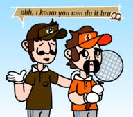 artist:joeytheravioli game:mario_tennis_aces pretzel sponge streamer:vinny // 1651x1453 // 424.2KB