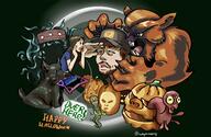 Halloween artist:budgetenemy game:goosebumps:_escape_from_horrorland goblin lizzy pumpkin streamer:vinny // 2500x1625 // 1.2MB