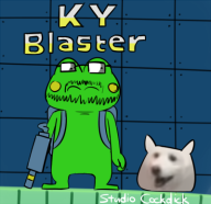 artist:strudeloo game:kero_blaster streamer:ky // 400x388 // 83.3KB