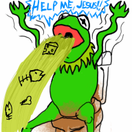 kermit kermit_the_frog streamer:joel vomit // 640x640 // 346.0KB