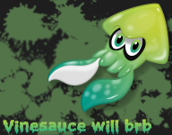 brb game:splatoon squid streamer:vinny vinesauce // 1570x1229 // 1.0MB