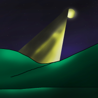aliens artist:teaowl moon sky stars streamer:vinny triangle // 720x720 // 196.9KB